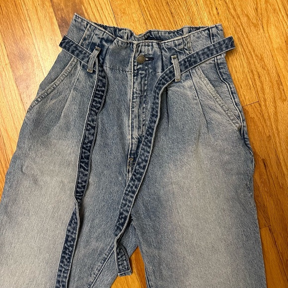 PAPERBAG WAIST JEANS - Picture 6 of 9